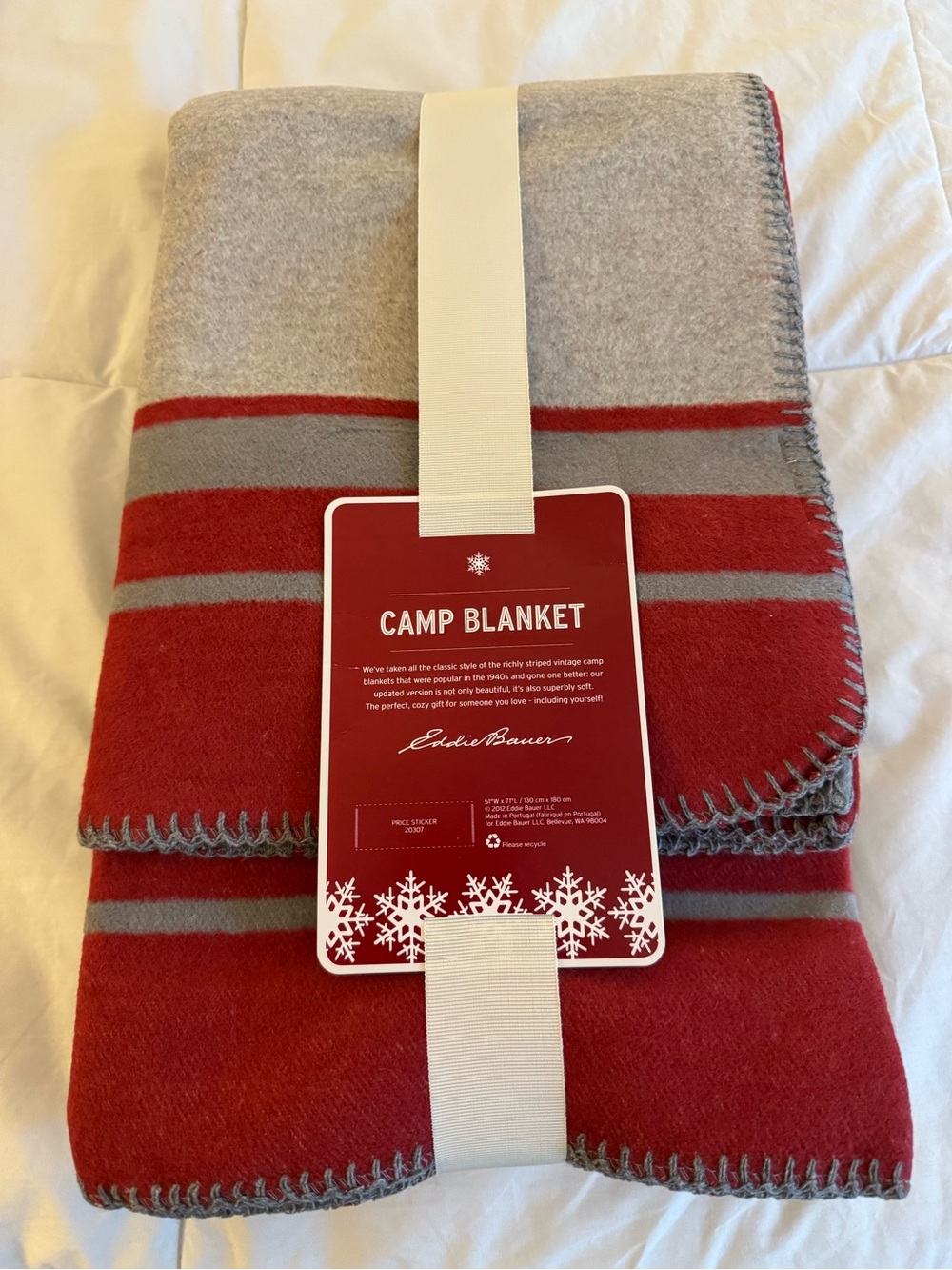 EDDIE BAUER Camp Blanket (Red)